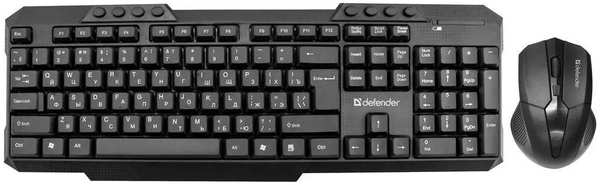 Комплект мыши и клавиатуры Defender JAKARTA C-805 WIRELESS (45804) 971000063184698