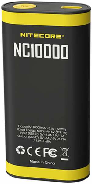 Внешний аккумулятор Nitecore NC10000