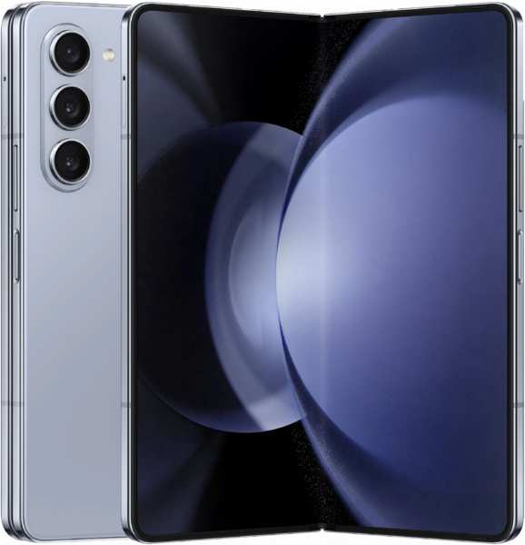 Телефон Samsung Galaxy Z Fold 5 5G 12/256Gb голубой (SM-F946BLBBSKZ) 971000063819698