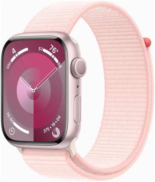 Умные часы Apple Watch Series 9 (A2980) 45мм розовый (MR9J3ZP/A) 971000064515698