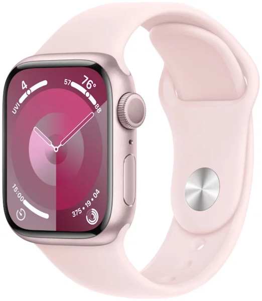 Умные часы Apple Watch Series 9 (A2978) 41мм розовый (MR943ZP/A) 971000064516698