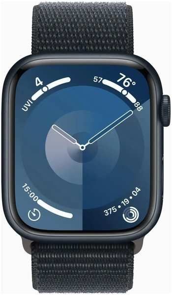 Умные часы Apple Watch Series 9 (A2980) 45мм темная ночь (MR9C3LL/A) 971000065504698