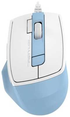 Компьютерная мышь A4Tech Fstyler FM45S Air голубой/белый 971000065525698