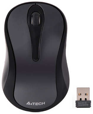 Компьютерная мышь A4Tech G3-280NS серый/черный 971000067268698