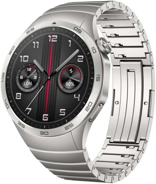 Умные часы Huawei Watch GT 4 stainless steel (PHOINIX-B19M/55020BMT)