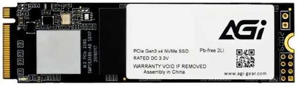 SSD накопитель AGi AI298 M.2 2280 PCIe 3.0 x4 1TB (AGI1T0GIMAI298) 971000070009698