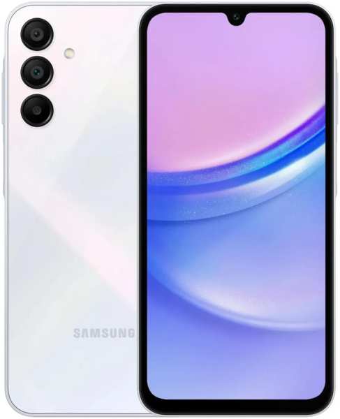 Телефон Samsung Galaxy A15 8/256Gb голубой (SM-A155FLBICAU) 971000073562698