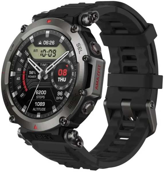 Умные часы Amazfit T-Rex Ultra A2142 черный/черный 971000073912698