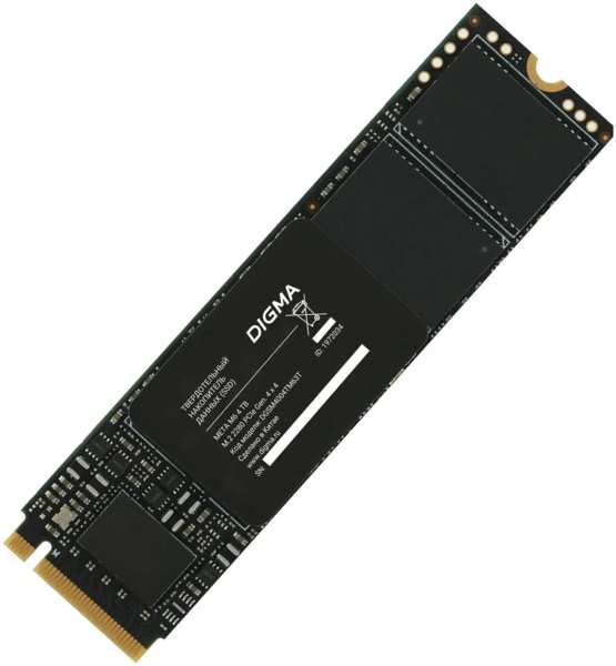 SSD накопитель Digma Meta M6 M.2 2280 PCIe 4.0 x4 4TB (DGSM4004TM63T)