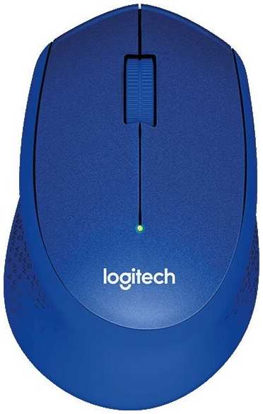Компьютерная мышь Logitech M331 Silent Plus синий (910-004915) 971000075293698
