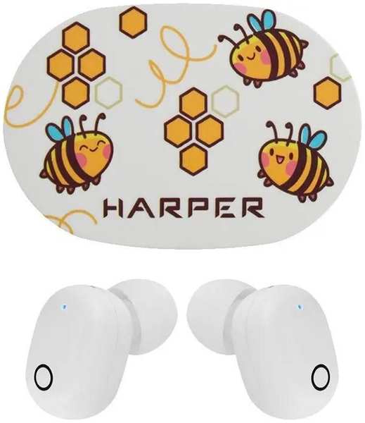 Наушники Harper Bee HB-534 white 971000075493698