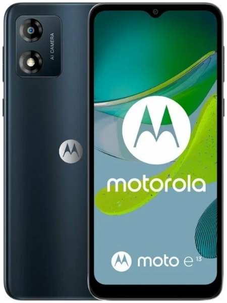 Телефон Motorola E13 2/64Gb черный (XT2345-3) 971000076661698