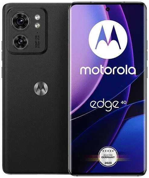 Телефон Motorola Edge 40 8/256Gb черный (XT2303-02) 971000076669698