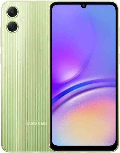 Телефон Samsung Galaxy A05 4/64Gb зеленый (SM-A055FLGDSKZ) 971000076961698