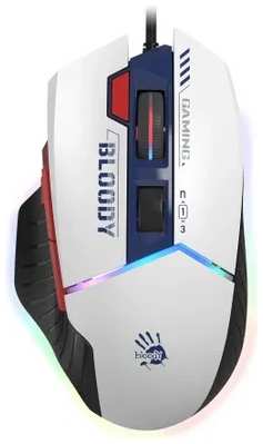 Компьютерная мышь A4Tech Bloody W95 Max Sports синий/белый 971000077392698