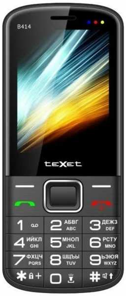 Телефон TeXet TM-B414 Black 971000077820698