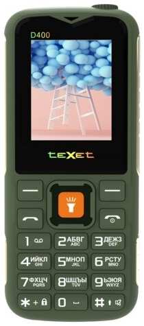 Телефон TeXet TM-D400 Green 971000077823698