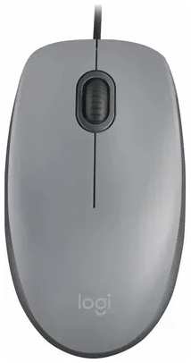 Компьютерная мышь Logitech M110 серый/серый (910-006760) 971000079482698