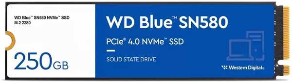 SSD накопитель Western Digital Blue SN580 (WDS100T3B0E) 971000080594698