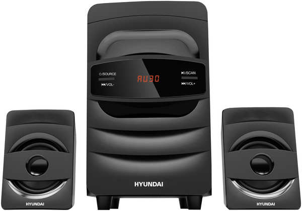 Комплект акустики Hyundai H-MS1404 черный 971000082404698