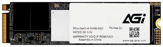 SSD накопитель AGI AI218 2.5 PCI-E 3.0 x4 2TB (AGI2T0GIMAI218) 971000083546698