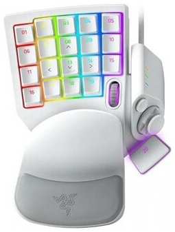 Клавиатура Razer Tartarus Pro Mercury white (RZ07-03110200-R3M1) 971000084961698