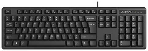 Клавиатура A4Tech KKS-3 черный USB 971000089133698