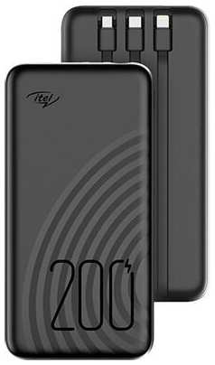 Внешний аккумулятор Itel Star 200С 20000mAh 2.1A черный 971000089241698