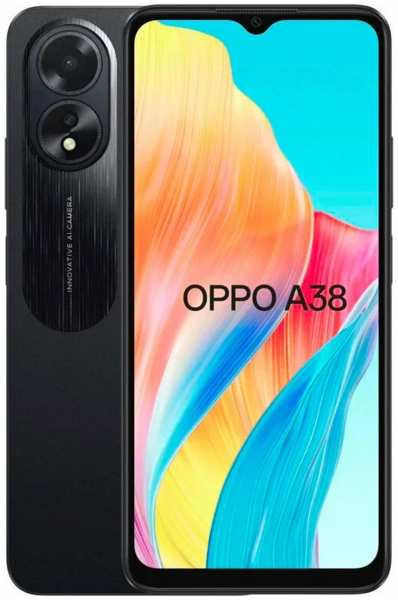 Телефон OPPO A38 4/128Gb Black 971000089438698