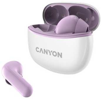 Наушники Canyon TWS-5 фиолетовый (CNS-TWS5PU) 971000089637698