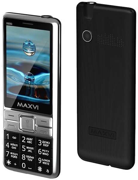 Телефон Maxvi X900i black 971000105318698