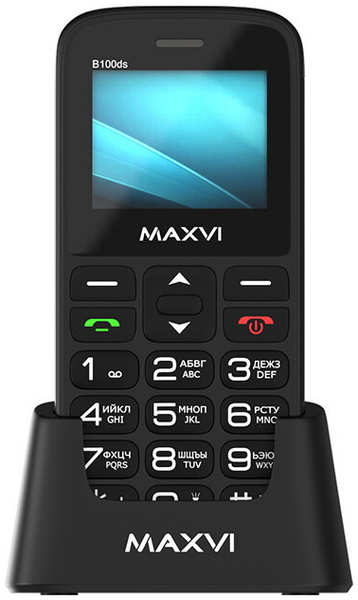 Телефон Maxvi B100ds black 971000105323698