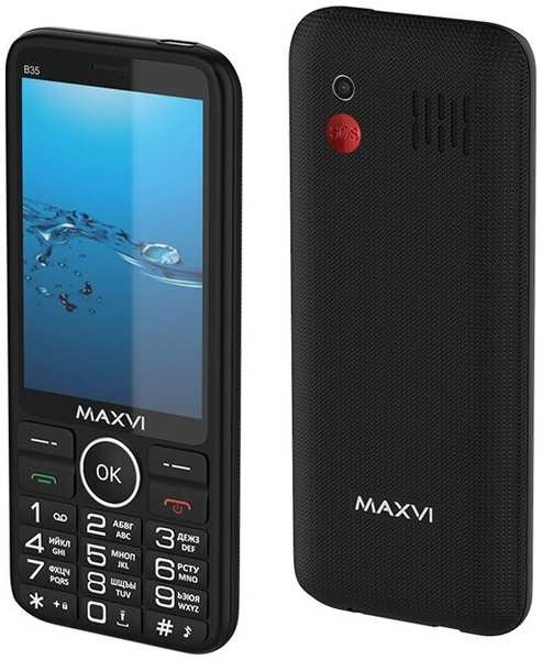 Телефон Maxvi B35 black 971000105500698