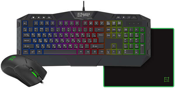 Комплект мыши и клавиатуры Harper Gaming GSB-07