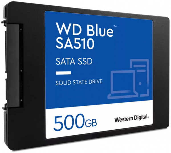 SSD накопитель Western Digital SA510 500GB BLUE (WDS500G3B0A) 971000107294698
