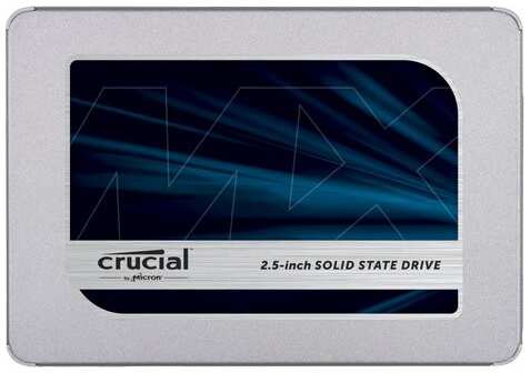 SSD накопитель Crucial 4Tb 2.5 SATA III MX500 (CT4000MX500SSD1) 971000107448698