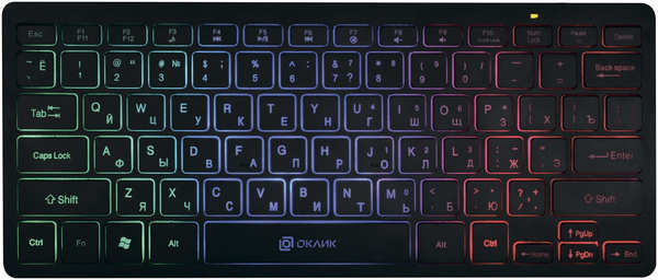 Клавиатура Oklick 300S черный USB 971000109406698