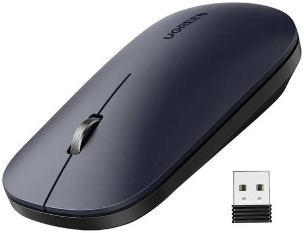 Компьютерная мышь Ugreen MU001 серо-черный (90372) 971000109533698