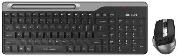 Комплект мыши и клавиатуры A4Tech Fstyler FB2535C черный/серый 971000110993698