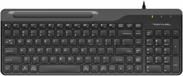 Клавиатура A4Tech Fstyler FK25 черный серый 971000116287698