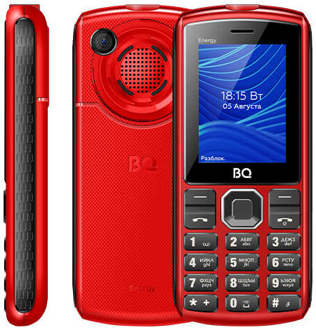 Телефон BQ 2452 Energy red/black 971000119424698