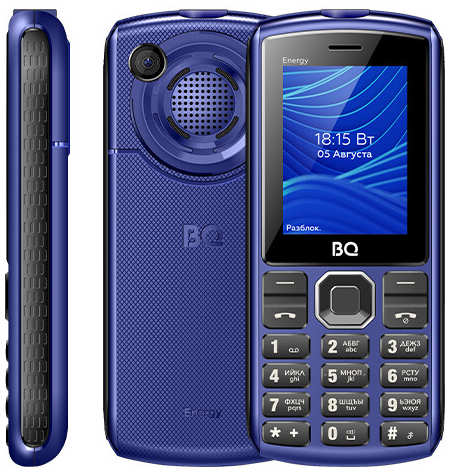 Телефон BQ 2452 Energy blue/black 971000119475698