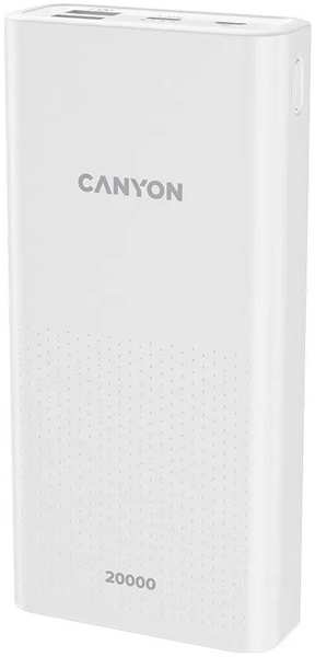 Внешний аккумулятор Canyon PB-2001 белый (cne-cpb2001w) 971000125493698