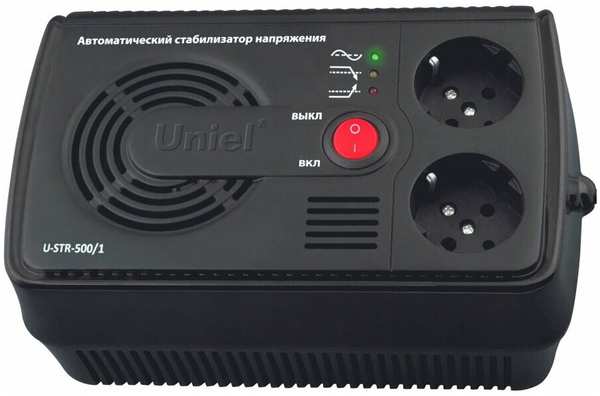 Стабилизатор напряжения Uniel U-STR-500/1 (09619) 971000125869698