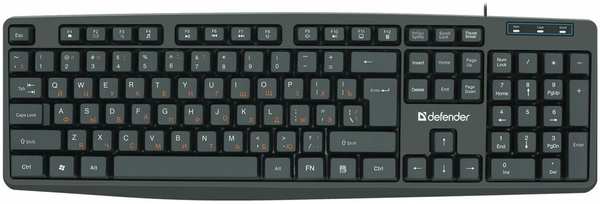 Клавиатура Defender CONCEPT HB-164 BLACK (45164) 971000131145698