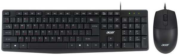 Комплект мыши и клавиатуры Acer OMW141 черный/черный 971000134303698
