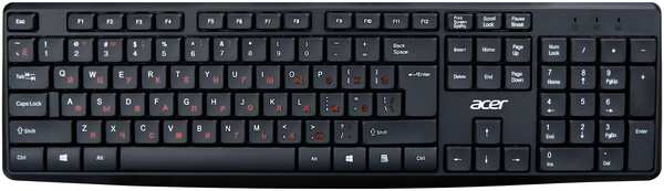 Клавиатура Acer OKW121 черный 971000134304698