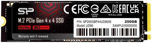 SSD накопитель Silicon Power 250Gb (SP250GBP44UD9005)