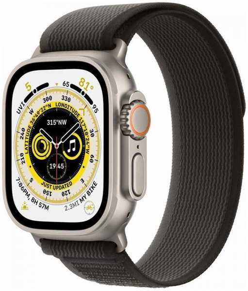 Умные часы Apple Watch Ultra A2622 49мм Titanium Black/Gray (MQF53LL/A) 971000137255698