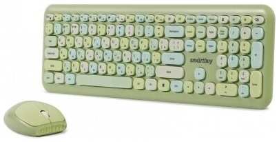Комплект мыши и клавиатуры Smartbuy SBC-666395AG-G зеленый 971000138287698
